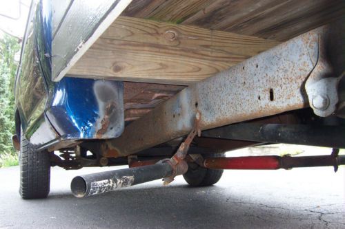 1976 FORD PICKUP TRUCK WOOD BED 360 V8 AUTOMATIC RUNS GREAT DARK BLUE, US $3,500.00, image 11