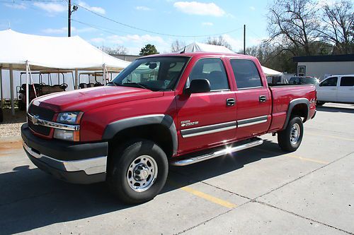 2004 chevrolet silverado lt 2500 hd 4x4 duramax diesel crew cab truck