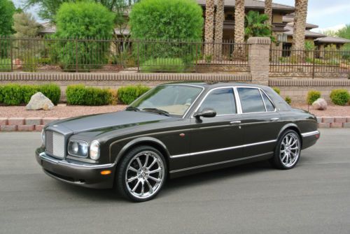 No reserve 1999 bentley arnage 4 door sedan fully loaded twin turbo original