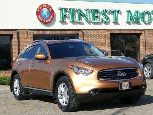 2009(09) infiniti fx35 awd tech navigation premium pckg rare color loaded