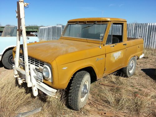 1966 ford bronco half cab 4x4 289 v8