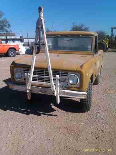 1966 Ford Bronco Half Cab 4x4 289 V8, US $6,800.00, image 2