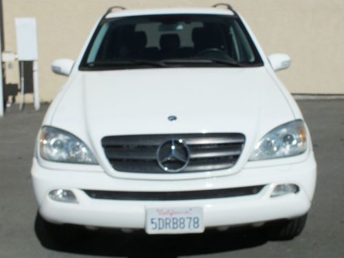 2003 mercedes-benz ml350 base sport utility 4-door 3.7l