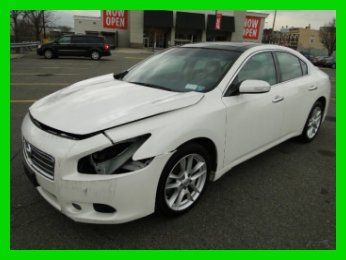 2011 nissan maxima 3.5l v6 fwd sedan premium bose repairable rebuilder