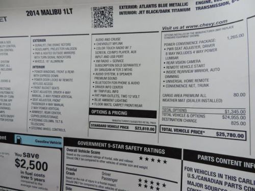 2014 Chevrolet Malibu 1LT, US $23,305.00, image 18