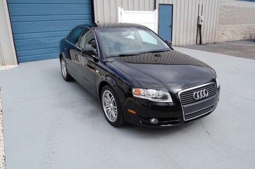 Wty 2007 audi a4 2.0l turbo sedan 32 mpg leather sunroof 07 2.0t 2.0