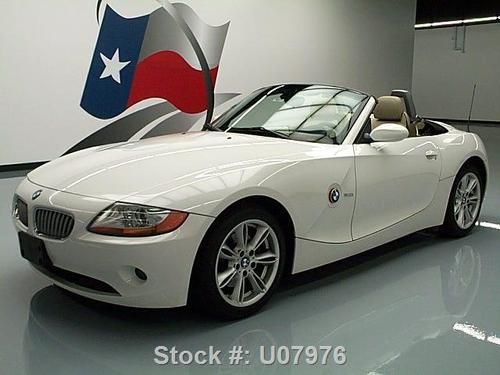 2004 bmw z4 3.0i roadster auto power roof xenons 49k mi texas direct auto