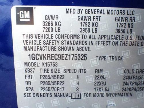 2014 Chevrolet Silverado 1500, US $41,951.00, image 5