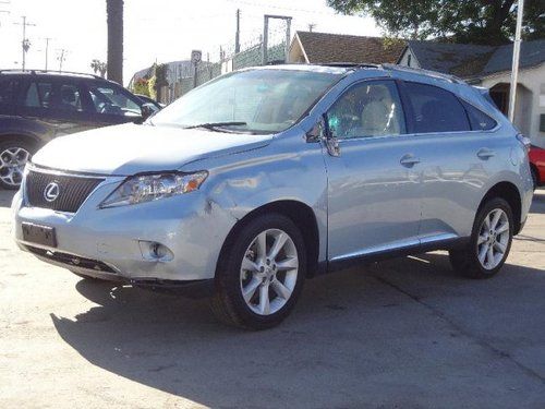 2012 lexus rx350 awd damaged salvage runs! navigation only 7k miles wont last!