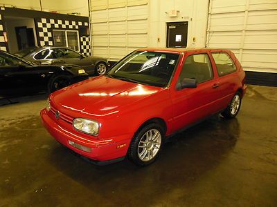 Red over black/red stitched sport seats excellent low miles (7700/yr) no reserve