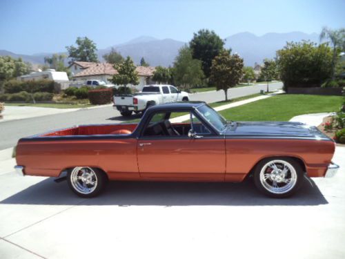 1964 chevrolet el camino 383 cu. stroker complete rebuild/rare with factory air