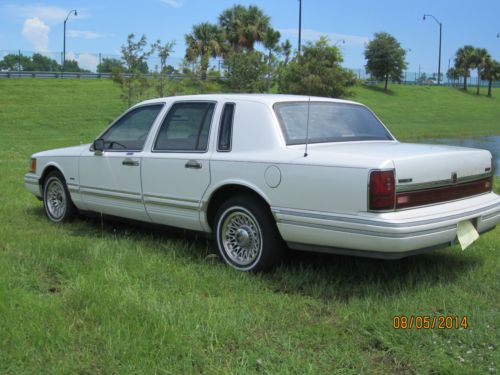 1993 Lincoln Town Car Continental Leather Power Bench Seat Automatic 4 Door, US $1,400.00, image 2