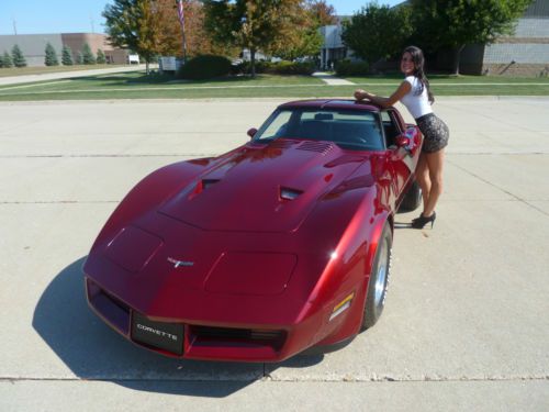 1980 chevrolet corvette new custom candy paint southern car nice !!!!!!