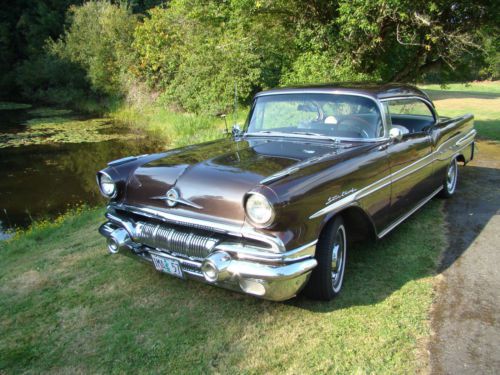 1957 pontiac star chief coupe- amazing driver- no rust and history