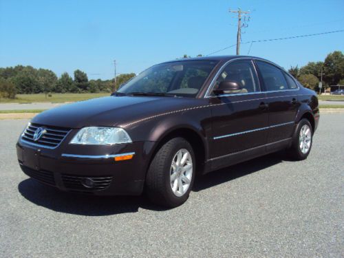 Clean 2004 volkswagen passat gls tdi sedan 4-door 2.0l turbo diesel no reserve