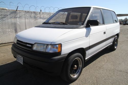 1991 mazda mpv 2wd automatic 6 cylinder  no reserve