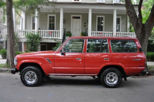 1989 toyota land cruiser fj62 4x4 - all records - no rust