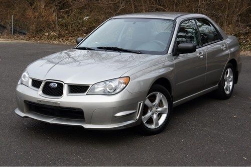 2006 subaru impreza awd 2.5l sedan 5-speed/carfax verified/serviced/timing belt!