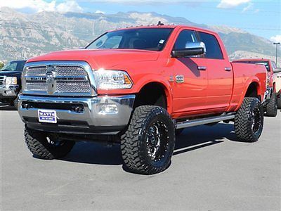 Dodge ram laramie longhorn 4x4 cummins diesel custom new lift wheesl tires