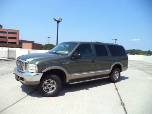 2002 ford excursion limited sport utility 4-door 6.8l v10 4x4 very clean