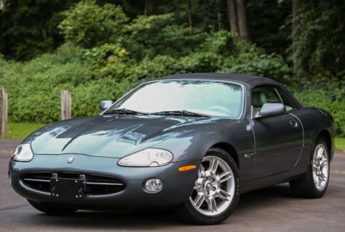 2001 jaguar xk8 convertible v8 4.0l low 57k miles serviced rare carfax