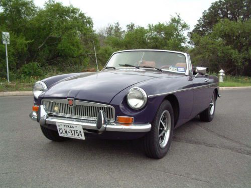 1974 MG B Roadster Chrome Bumpers, US $8,500.00, image 2