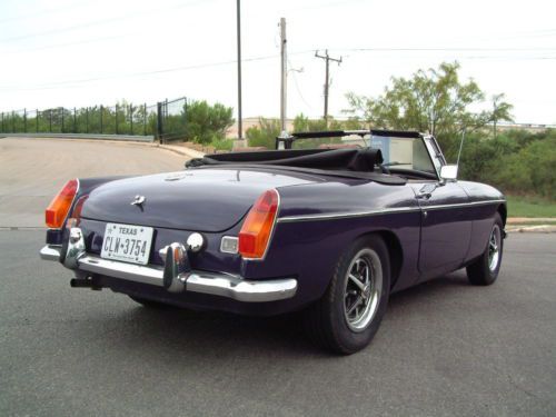 1974 MG B Roadster Chrome Bumpers, US $8,500.00, image 3