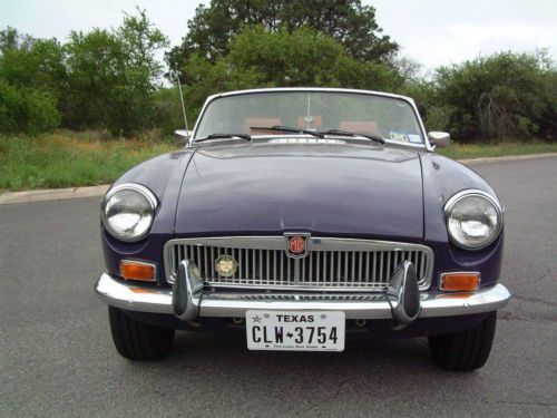 1974 MG B Roadster Chrome Bumpers, US $8,500.00, image 4