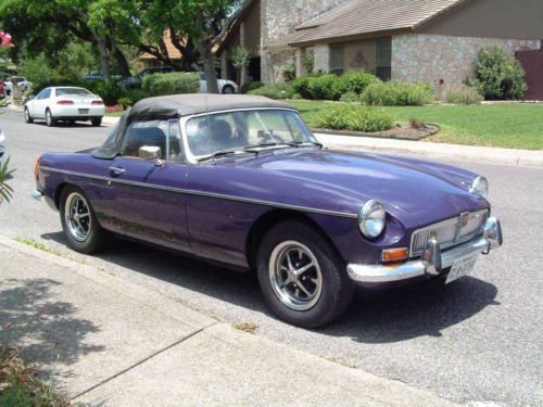 1974 MG B Roadster Chrome Bumpers, US $8,500.00, image 5