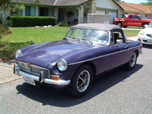 1974 MG B Roadster Chrome Bumpers, US $8,500.00, image 7