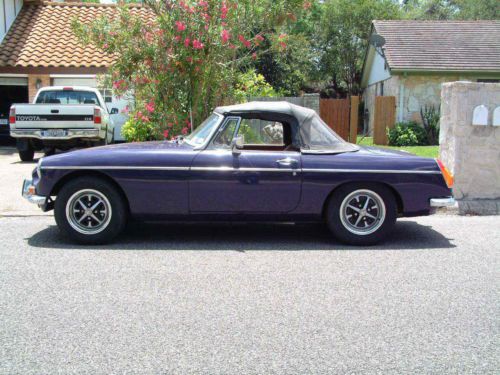 1974 MG B Roadster Chrome Bumpers, US $8,500.00, image 8