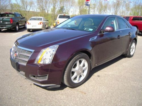 2008 cadillac cts, auto, 3.6l, rwd, 4dr, traction control,leather, low miles 52k