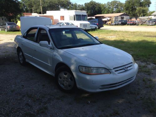 2001 honda accord white