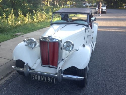 1952 mg td roadster convertible