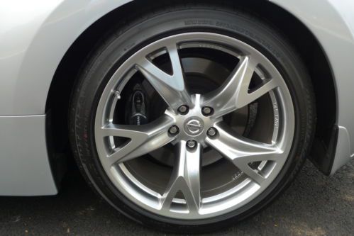 2010 silver Nissan 370z roadster convertible 6 cyl w/ 2,335 miles leather seats, US $30,000.00, image 11