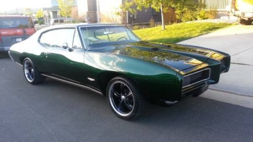 1968 pontiac gto 4 speed 400 ho no reserve a awesome car