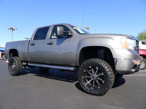 2007 gmc sierra 2500 hd crew cab duramax diesel lt 4x4 zone lifted truck~nice!!