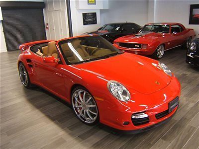 2008 porsche 911 turbo cab 6 speed manual