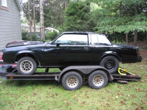 1987 grand national roller: no motor/trans, super clean chassis- nice builder