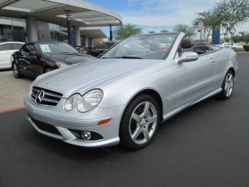 06 silver 5.0l v8 automatic leather miles:37k cabriolet convertible
