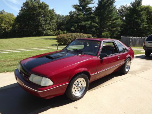 1989 ford mustang lx hatchback 2-door 2.3l