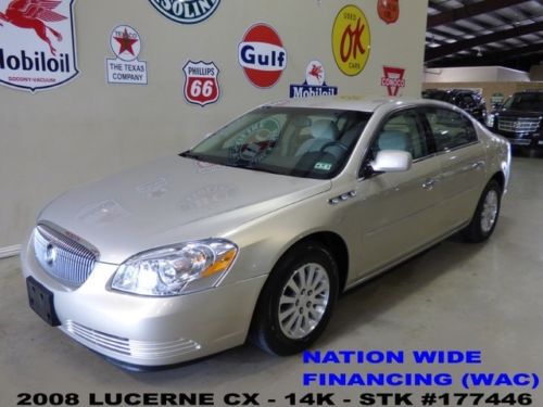 2008 lucerne cx,v6,automatic,cloth,onstar,16in wheels,14k,we finance!!