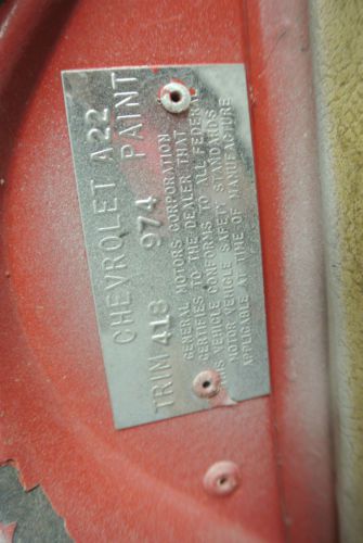"1970 Corvette LS5 Matching #'s", image 2