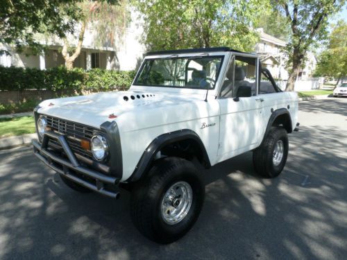 69 bronco 351windsor!, watch video!, 200+pics!! solid california bronco! auto