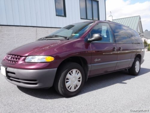 1999 plymouth grand voyager expresso automatic 4-door van inspected