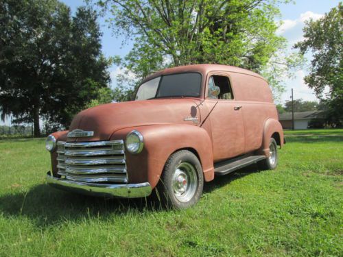 1953 chevrolet 1/2 ton panel truck 3100