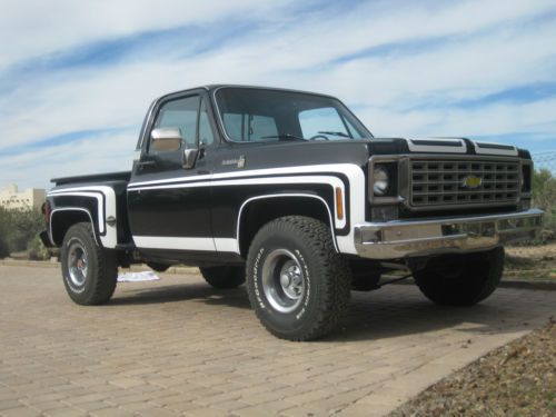 1976 chevrolet steside 4x4 copo