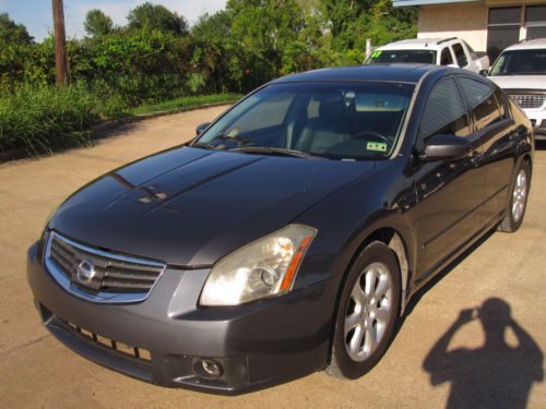 2007 nissan maxima sl w/ roof, cd changer,  alloy whls, leather and heated sts!!