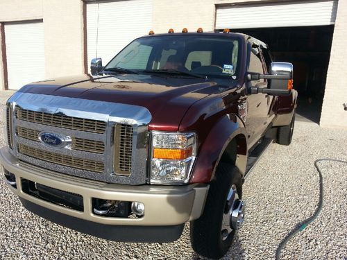 2009 ford f350 4x4 king ranch 7k miles 6.4l diesel