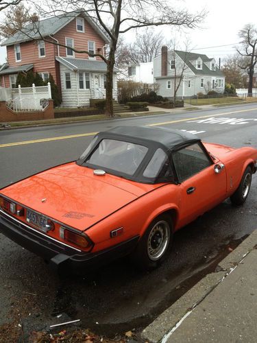 1979 triumph spitfire 1500, convertible